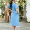 Đầm cổ u, tùng bảy mảnh DCU3718 - Ảnh 4