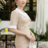 Đầm đuôi cá bâu pha DDC3920 - Ảnh 5