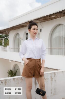 Áo sơ mi tay lỡ SMM16