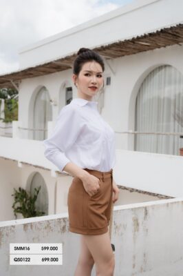 Alternative view of Áo sơ mi tay lỡ SMM16