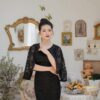 Đầm ren bút chì ngọt ngào & huyền bí cho quý cô DR0122 - Ảnh 8