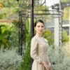 Đầm sếp ly dọc thân DSL4220 - Ảnh 4