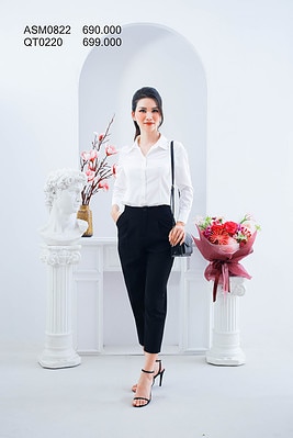 Áo sơ mi dài tay ASM0822