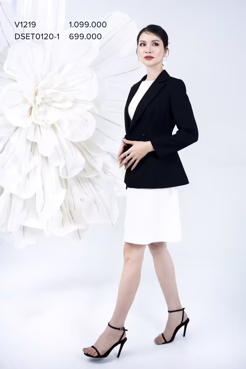 Vest Blazer 4 Nút - Ảnh 4