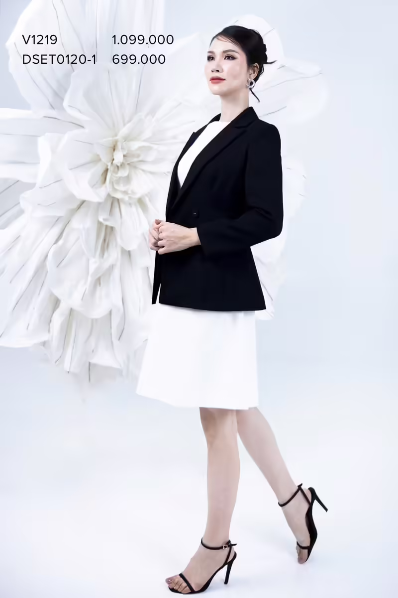 Vest Blazer 4 Nút - Ảnh 3