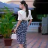Chân váy hoa hồng 4D VSETN01 - Ảnh 3