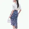 Áo kiểu phối bèo ASETN01 - Ảnh 2