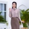 Áo sơ mi tơ Hàn - Ảnh 2