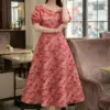 Đầm bâu sen DTG35 - Ảnh 4