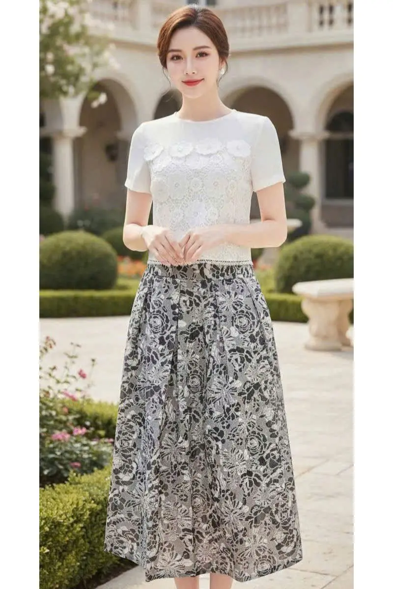 Chân váy xòe xếp ly CVX37 - Ảnh 2