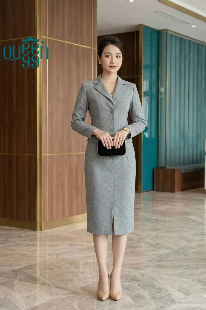 Chân váy xẻ bút chì CV1124